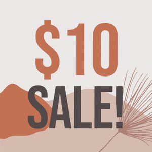 HAPPENING NOW: $10 Sale on Tons of Items!